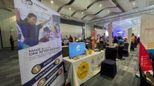 The Twin Rams Booth during Day 1 of Phil SME Business Expo